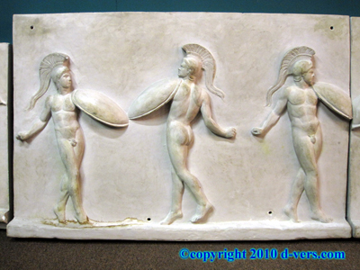 John DeLorean Commissioned Sculpture Nude Roman Soldiers Dancing John DeLorean Commissioned Sculpture Nude Roman Soldiers Dancing